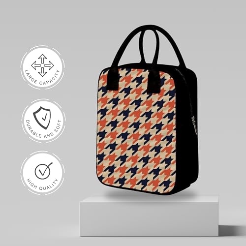 Image of Nibbler Lunch Bag Office Tiffin Bags for Men Women | Insulated Hot Cold Travel Lunch Bag | for Lunch Tiffin Box & Bottle | Multi-use Storage I for Office & School (Shepherd's)