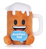 Emoji 22 cm 'Beer-Illiant Dad' - Vaso de cerveza Emoji