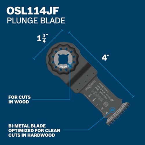 Image of Bosch OSL005C 5 pc. Starlock Oscillating Multi-Tool Accessory Blade Set