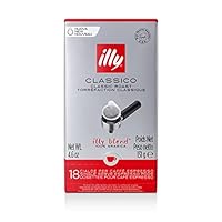 illy Classico Espresso Coffee Pods, 18 capsules