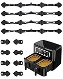 Calamite per Friggitrice ad Aria - 12 Pezzi di Accessori Magnetici in Silicone per Friggit...