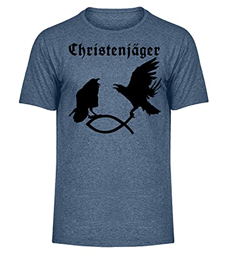 T-shirt Hugin et Munin homme coupe ample confortable motif qui ne craquelle pas