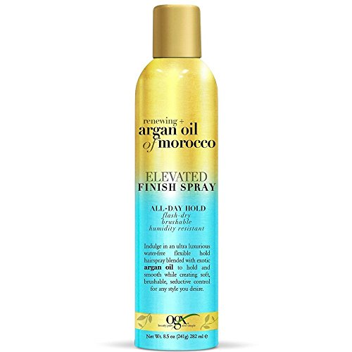 OGX Argan Oil of Morocco Elevated Finish Spray, 8.5 Ounce (Pack of 3)