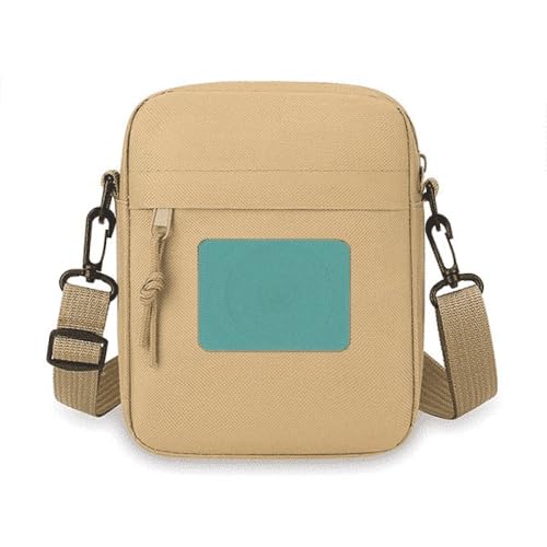 Sac à bandoulière motif bleu lignes pointillées pour téléphone