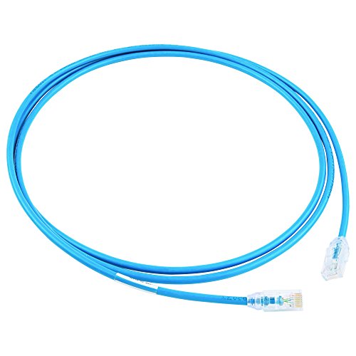 PANDUIT LAN Cable CAT6A Ultra-fine Professional 15m Blue UTP28X15MBU