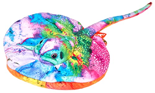 Wild Republic Mysteries of Atlantis, Stingray, Stuffed Toy, 8 inches, Gift for Kids Plush Toy, Doll