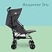 Bebeconfort Rainbow, Kinderwagen, Kompakt und Wendig, 6 Monaten bis 4 Jahre, bis zu 22 kg, Mineral Graphite