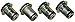Moog K6418 Control Arm Bushing Kit
