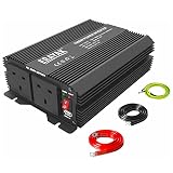 ERAYAK 1500W/3000W Power Inverter 12v to 230v 240v with 2 AC Outlets and 2.1A USB Port, Inverter for Car Truck RV Solar, Professional-Grade Voltage Converter Modified Sine Wave Inverter