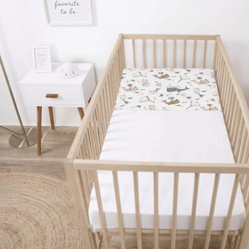 LES NOURSONS Pack Sommeil Bébé - Matelas Réversible 60x120 cm & Plan Incliné Confort Octopus - Housse Coton Doux - sans Traitement Chimique - Certifié...
