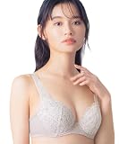 [ウイング/ワコール] ブラジャー 自然なまるみシルエット ソフトなつけごこち 【ナチュラルアップブラ】 ブラ KB2062 GY E65