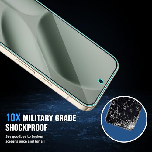 Image of FIRST MART Military-Grade Matte Tempered Glass for Google Pixel 10 Pro XL and Pixel 9 Pro XL - 9H Screen Protector, Anti-Glare Protection, Scratch-Resistant, Bubble-Free (1 Pack)