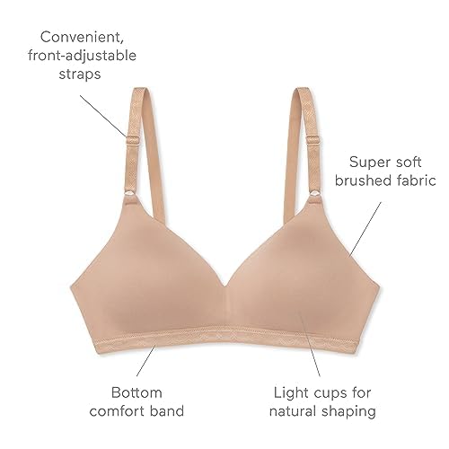 Image of Warner's Womens Women's Cloud 9 Super Soft Wireless Lightly Lined Comfort Bra 1269