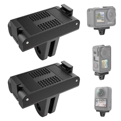 JOLOESLOS 2 Pack Magnetic Quick Release Adapter Mount Base for