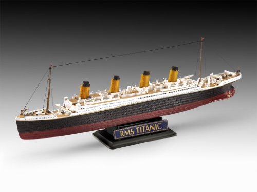 Revell Modellbausatz Schiff 1:700&1:1200 - Geschenkset R.M.S. Titanic im Maßstab 1:700&1:1200, Level 4, originalgetreue… – Bild 5