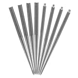 FIXOSHEE 8 piezas Herramienta Asistente para Piercing de Acero Inoxidable Conos de Inserción para Nariz Oreja y Kit Práctico para Perforadora de Cuerpo Unisex