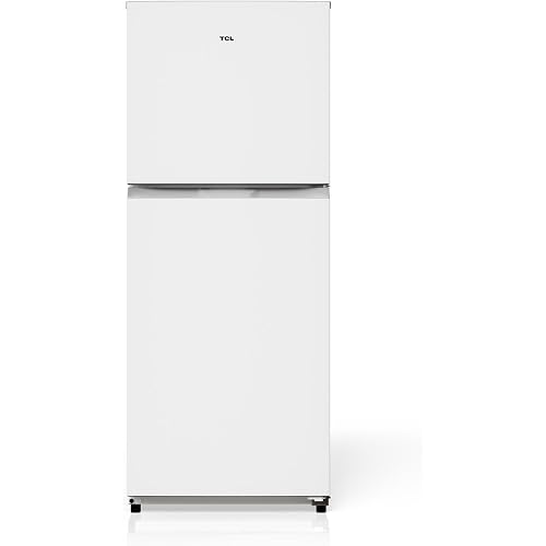 TCL 11.6 Cu Ft Counter-Depth Refrigerator with Freezer in White, Frost Free Energy Efficient Fridge for Dorm, Apartment, Kitchen, Garage & Office