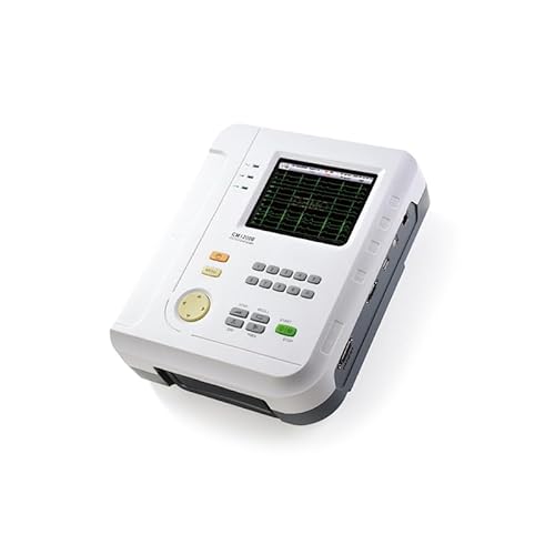 CM1200B Portable ECG Machine; 12-Channel Home Medical ECG Monitor Analyzer with Printout
