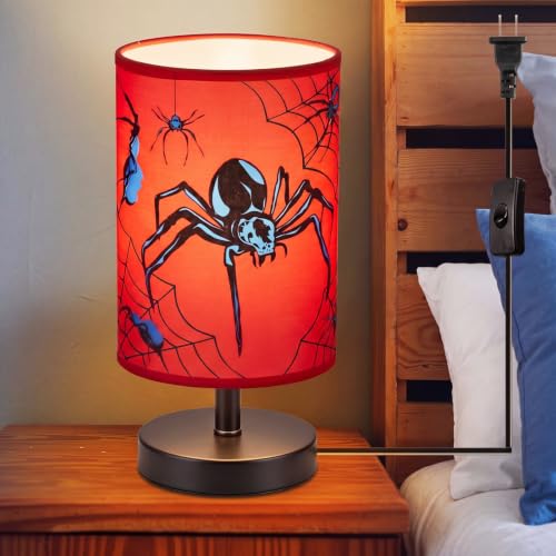 Glooglitter Spider Table Lamps Gifts 3 Colors Dimmable Lights