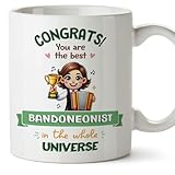 alfred arnold bandoneon for sale  MUGFFINS Tazas para BANDONEONISTA mujer - En Inglés - Best in Universe Trophy - 11 oz / 330 ml - Regalo original y divertido