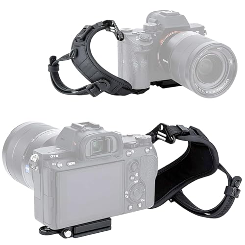 LimoStudio (1 Pack) Camera Hand Straps, Padded Wrist Grip for DSLR Cameras, Premium Microfiber Synthetic Leather, AGG3441