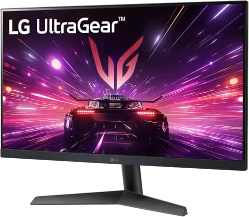 Image of LG Ultragear Gaming Monitor 24GS60F, 24 Inch, 1080P, 180Hz, 1Ms Response Time, HDR 10, NVIDIA G-Sync & AMD Freesync Compatible, Smart Energy Saving, LCD Displayport, HDMI