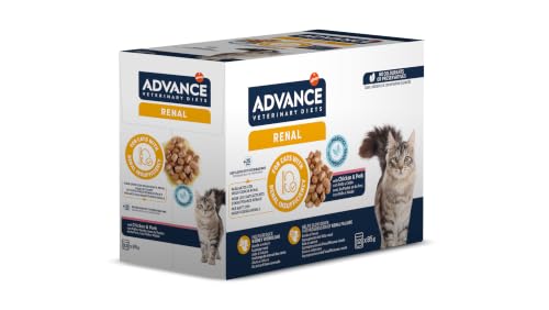 Advance Veterinary Diets Renal Nourriture Humide pour Chats: Multipack 12 sachets 85g