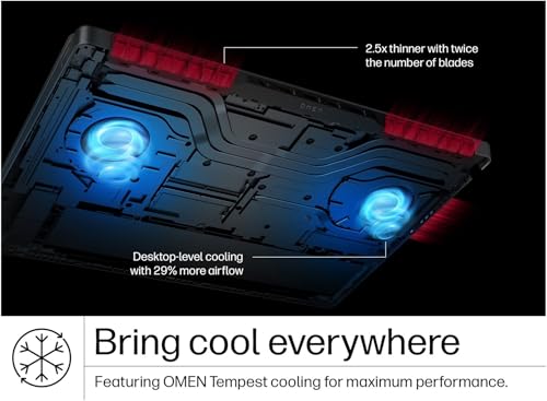 Hp Omen 17-Db0011Na 17.3" Gaming Laptop | Amd Ryzen 7 8845HS | 16GB Ram | 1TB Ssd | Nvidia Geforce Rtx 4070 | Fhd 144Hz Display | Windows 11 Home | Black - 6