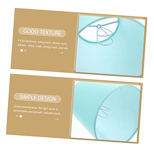 Image of Decorative Cloth Lamp Shade Replacement Clip On Type for Table and Floor Lamps Stylish Design for Home Decor Versatile Lamp Shades for Any Room