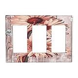 Photo Gallery pannello rosa girasole 3 gang triple rocker/decora interruttore della luce della parete piastra di copertura decorativa elettrico frontalino per cucina bagno camera da letto decor Photo Gallery pannello rosa girasole 3 gang triple rocker/decora interruttore della luce della parete piastra di copertura decorativa elettrico frontalino per cucina bagno camera da letto decor