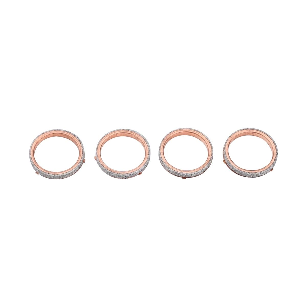 Motorcycle Engine Crankcase Cylinder Head Cover Gasket Set for GSX-R1000 GSXR1000 2003-2008 Spare Parts(Exhaust Gasket)