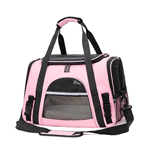 Nicetruc Hund Katze Taschen Bewegliche Hundetragetasche Mesh-Breathable Tragetaschen Für Kleine Hunde Faltbare Katzen-Handtasche Spielraum-Haustier-Bag Transporttasche Cover