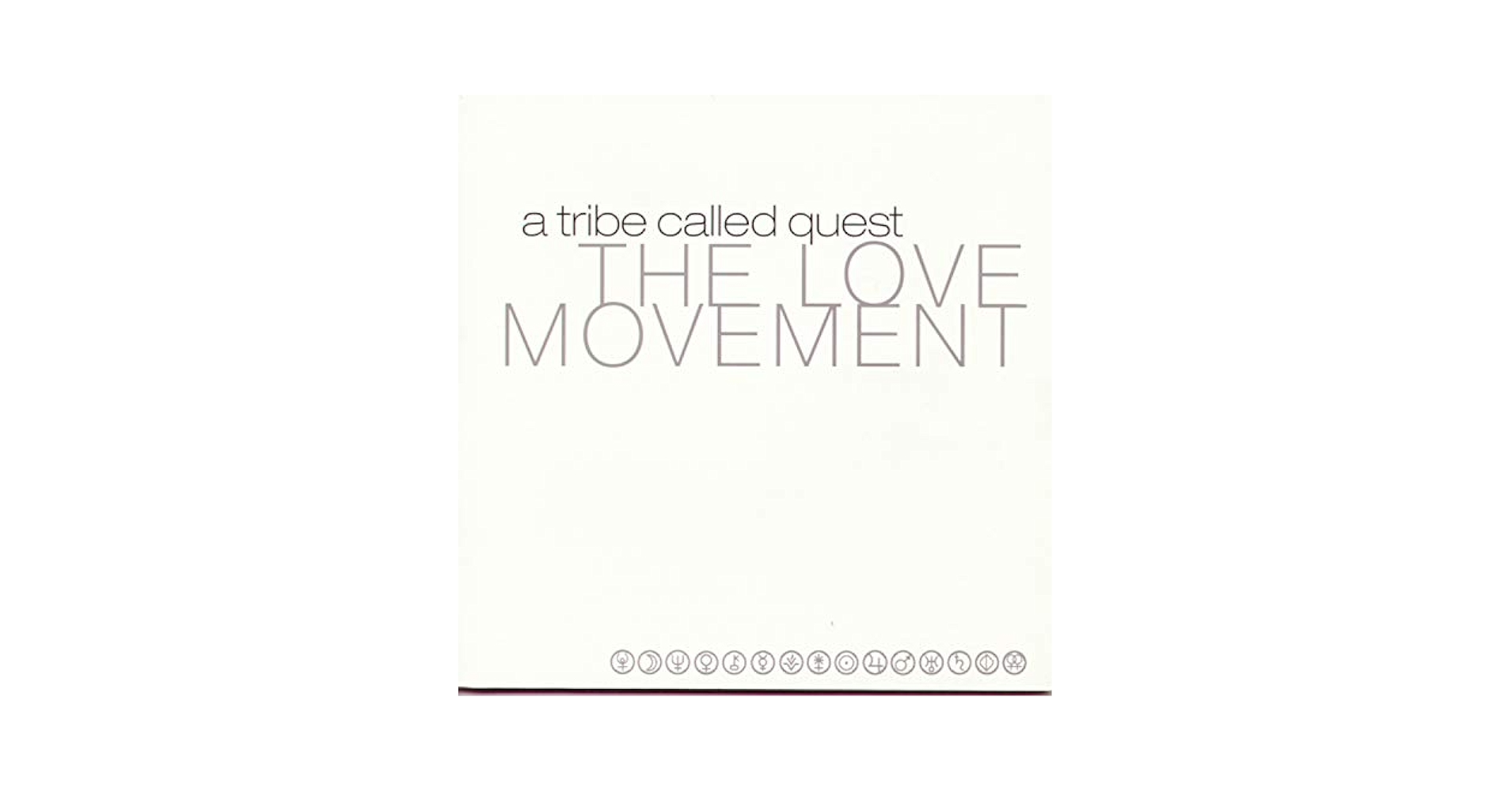 洋楽 A Tribe Called Quest The Love MovementLP Amazon.com: The Love Movement: CDs & Vinyl