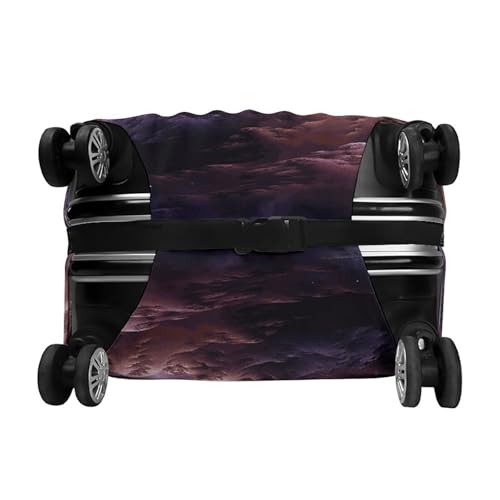 Housse de protection pour valise violette M bagage extensible - 6