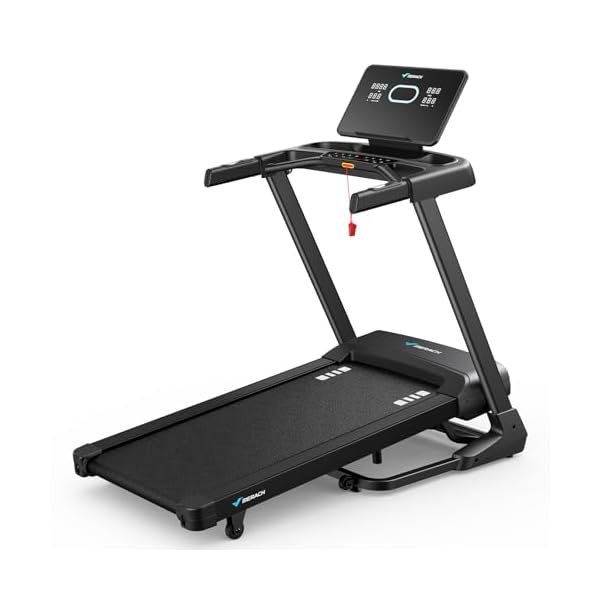 MERACH Treadmill with 15%/18% Auto Incline, 47″x18″/19″ Wide Belt Treadmills, 0.5-8.7MPH/10MPH 3.5HP Brushless Incline Treadmill for Home, 350LBS Foldable Treadmills with Screen & APP & Heart Rate