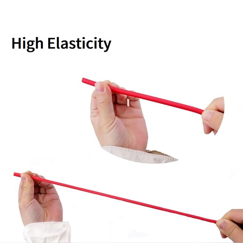 Tubo de goma de látex, mangueras de goma de látex natural de 1,6 a 17 mm, 2 metros, 5 metros para agua de aire (2 mm x 4 mm, 5 metros)