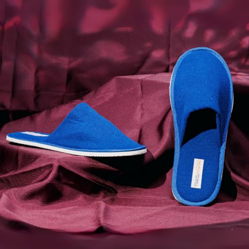 Image of Travelkhushi Unisex House Slippers For Winter & Summer Carpet Slippers for Bedrooms Indoor Home Slipper Comfy Soft Cozy Flip Flops