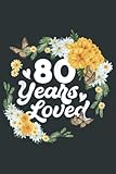 Photo Gallery 80 years loved gift 80 years old floral 80th birthday.pdf: notebook 6x9 inch 120 pages Photo Gallery 80 years loved gift 80 years old floral 80th birthday.pdf: notebook 6x9 inch 120 pages