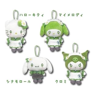 Amazon.co.jp: 畑山商事 サンリオ マスコットポーチ 抹茶 クロミ