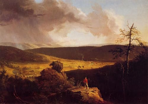 Art mural classique de Thomas Cole reproduction sur toile de luxe