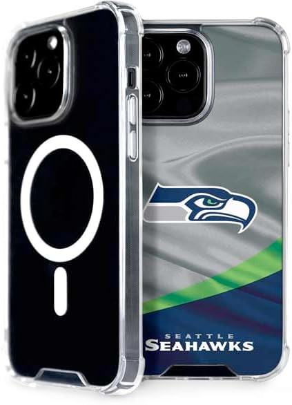Skinit Phone Case Compatible with MagSafe iPhone 14 Pro Max - Officially Licensed NFL Seattle Seahawks Design
