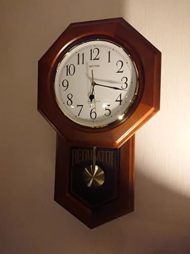 Amazon.co.jp: RHYTHM(リズム時計) 【電波振子時計】 モーランドR 木枠