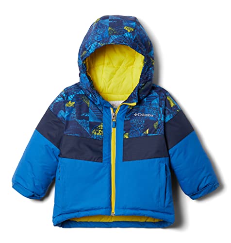 Columbia Boys' Big Lightning Lift II Jacket, Bright Indigo/Bright Indigo Kaleidoscope, Medium4