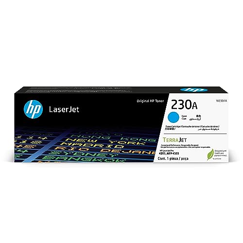 HP 230A Cyan Original LaserJet la cartouche de toner aux standards d'excellence
