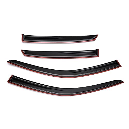 Vinomkii Window Visor Compatible with Honda Civic Sedan 2022 2023 2024(LX EX SI HPT Sport Touring) 4PCS Window Deflectors Rain Guard Sun Shield Shade by Vinomkii - Used condition - Image 7
