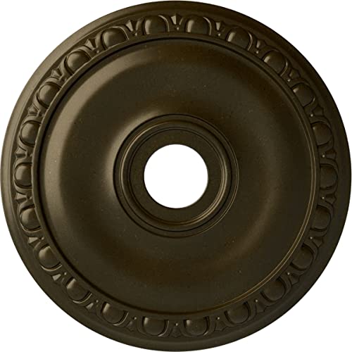 Ekena Millwork CM20JAGGS Jackson Ceiling Medallion, Green Gold