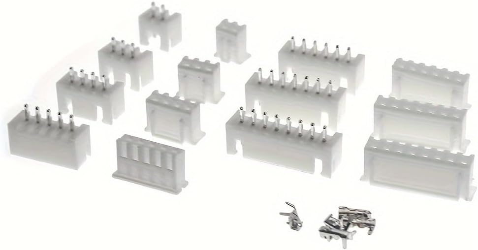 230pcs/720pcs/Box XH2.54 Connector Kit 2.54mm Pitch Jumper Wire Terminal for PCB LED Strip(720pcs-box)