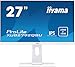 Price comparison product image iiyama XUB2792QSU-W1 ProLite - LED monitor - 27"" - 2560 x 1440 - IPS - 350 cd/m2-1000:1-5 ms - HDMI DVI DisplayPort - speakers - white Monitors