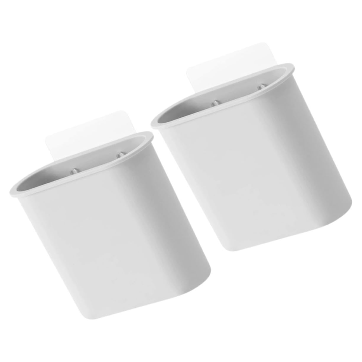 Cabilock 5 Series Soporte para Cepillos De Ganchos para El Baño Organizadores Dispensador De Pared Organizador De Baño De Montaje En Pared El Plastico 2 Piezas X 5