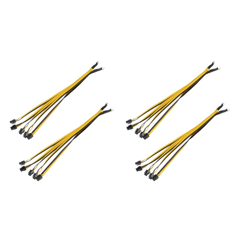 Câble d'alimentation 6Pin Antminer Bitmain P3 S7 S9 S11 KLVN 4PCS